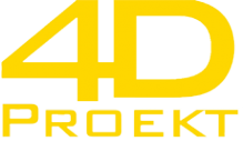 Логотип компании 4D Proekt