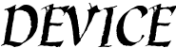 Логотип компании DEVICE
