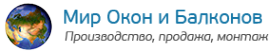 Логотип компании Мир Окон и Балконов