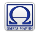 Логотип компании Омега-Марин