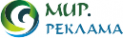 Логотип компании Типография Мир.Реклама