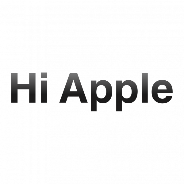 Логотип компании Hi Apple