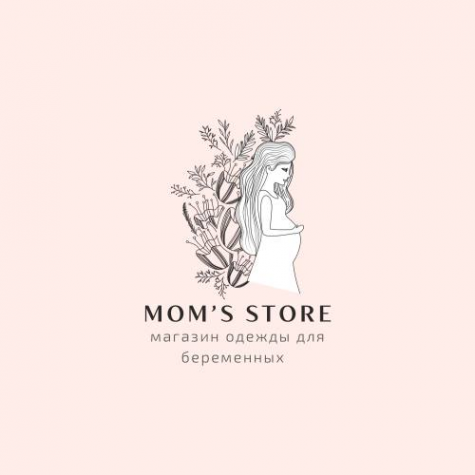 Логотип компании Moms story