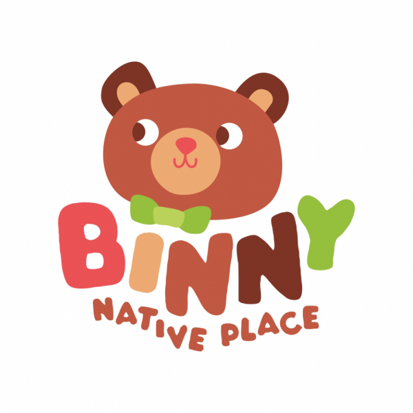 Логотип компании Сеть детских садов  Binny Native Place